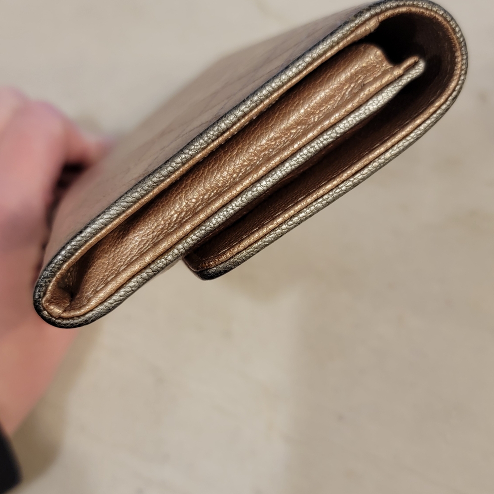 Chanel Champagne/Rose Wallet | Mixed Metal | Excellent Condition - Picture 6 of 11